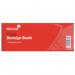 Silvine Receipt Book 80x202mm 40 Receipts Red (Pack 36) - 233 21449SC