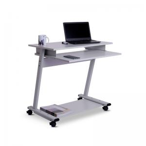 Photos - Office Desk Rocada Mobile Computer Table Grey - 9100 21475RC 