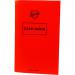 Silvine Cash Book 159x99mm 72 Pages Red (Pack 24) - 042C 21617SC