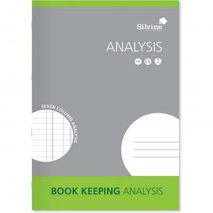 Silvine A4 Book Keeping Analysis Pad 7 Cash Columns 32 Pages Pack 6 -