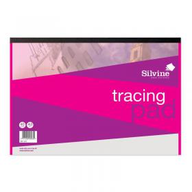 Silvine A3 Tracing Pad 63gsm 40 Sheets (Pack 5) - A3T 21687SC
