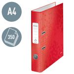 Leitz Lever Arch File 180 WOW A4 50mm Red (Pack 10) - 10060026 21706AC