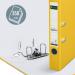Leitz Lever Arch File A4 Polypropylene 180 50mm Yellow (Pack 10) - 10151015 21727AC