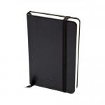 Silvine Executive A5 Casebound Soft Feel Cover Notebook Ruled 160 Pages Black - 197BK 21785SC