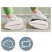 Leitz Ergo Height Adjustable Foot Rest Light Grey - 65030085 21832AC