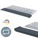 Leitz Height Adjustable Keyboard Wrist Rest Dark Grey - 65230089 21853AC