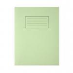 Silvine 9x7 inch229x178mm Exercise Book Ruled Green 80 Pages (Pack 10) - EX102 21855SC