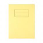 Silvine 9x7 inch229x178mm Exercise Book Ruled Yellow 80 Pages (Pack 10) - EX103 21862SC