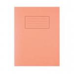 Silvine 9x7 inch229x178mm Exercise Book 5mm Square 80 Pages Orange (Pack 10) - EX105 21876SC