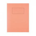 Silvine 9x7 inch/229x178mm Exercise Book 5mm Square 80 Pages Orange (Pack 10) - EX105 21876SC