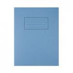 Silvine 9x7 inch/229x178mm Exercise Book 7mm Square 80 Pages Blue (Pack 10) - EX106 21883SC