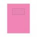 Silvine 9x7 inch229x178mm Exercise Book Plain Pink 80 Pages (Pack 10) - EX112 21890SC