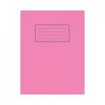 Silvine 9x7 inch/229x178mm Exercise Book Plain Pink 80 Pages (Pack 10) - EX112 21890SC