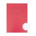 Silvine A4 Exercise Book Ruled Red 80 Pages (Pack 10) - EX107 21897SC