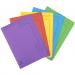 Exacompta Forever Slip Files 290gsm A4 Assorted Colours (Pack 5) - 48000E 21916EX