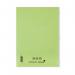 Silvine A4 Exercise Book Ruled Green 80 Pages (Pack 10) - EX110 21918SC