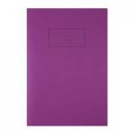 Silvine A4 Exercise Book Ruled Purple 80 Pages (Pack 10) - EX111 21925SC