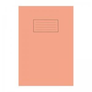 Silvine A4 Exercise Book 5mm Square Orange 80 Pages Pack 10 - EX113