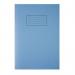 Silvine A4 Exercise Book Plain Blue 80 Pages (Pack 10) - EX114 21939SC