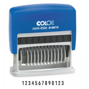 COLOP S12013 Self-inking Numberer Stamp 13 x 4mm Number Bands Black