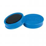 Nobo Whiteboard Magnets 38mm Blue (Pack 10) - 1915313 22035AC