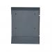 Phoenix Estilo Front Loading Letter Box Graphite Grey with Key Lock - MB0122KA 