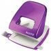 Leitz NeXXt WOW 2 Hole Metal Office Hole Punch 30 Sheet Purple - 50081062 22110ES