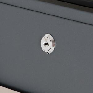 Photos - Other Furniture Phoenix Estilo Top Loading Letter Box Stainless Steel with Key Lock  
