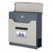 Phoenix Estilo Top Loading Letter Box Stainless Steel with Key Lock - MB0125KS 