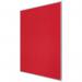 Nobo Essence Felt Notice Board Red 1800x1200mm - 1904068 22182AC