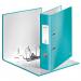 Leitz 180 WOW Lever Arch File Laminated Paper on Board A4 80mm Spine Width Ice Blue (Pack 10) 10050051 22243ES