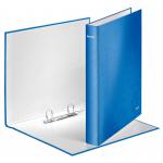 This stunning photograph captures 10 beautiful blue Leitz WOW ring binders from ACCO Brands. The laminated paper on board adds a sleek texture, while the 2 D-ring design and 25mm rings provide organization and durability. A4 size makes these perfect for any office or school setting.