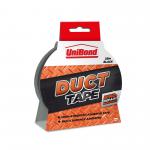UniBond Duct Tape High Strength Adhesive Tape 50mm x 25m Black (Roll) - 2675764 22546HK