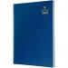 Collins 44 Desk Diary A4 Day To Page 2023 Blue 44.60-23 22562CS
