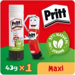 Pritt Original Glue Stick Sustainable Long Lasting Strong Adhesive Solvent Free Retail Hanging Card Value Pack 43g (Pack 12) - 1456075 22602HK