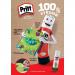 The image shows a pack of Henkel Glues & Adhesives Pritt Original Glue Stick Sustainable Long Lasting Strong Adhesive. The pack is a Retail Hanging Card Value Pack and contains 12 glue sticks, each weighing 43g. The glue sticks are solvent-free, making them environmentally friendly.