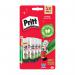 Pritt Original Glue Stick Sustainable Long Lasting Strong Adhesive Solvent Free 11g Mini (Pack 5) - 2741298 22609HK