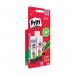 Pritt Original Glue Stick Sustainable Long Lasting Strong Adhesive Solvent Free 22g Medium (Pack 3) - 2760891 22623HK