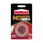 Unibond No More Nails Ultra Strong Double Sided Mounting Tape Permanent 19mm x 1.5m (Roll) - 2675760 22665HK