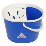 ValueX Plastic Mop Bucket With Wringer 15 Litre Blue - 0907002 22777CP