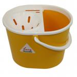 ValueX Plastic Mop Bucket With Wringer 15 Litre Yellow - 0907011 22784CP