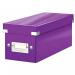 Leitz Click & Store CD Storage Box Purple 60410062 22796ES