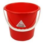 ValueX Plastic Bucket 10 Litre With Handle Red - 0907014 22805CP