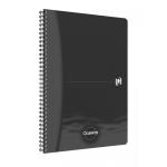 Oceanis A4 Twin Wire Notebook Ruled Black - 400180067 23015HB