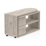 Dynamic Fleur Smart Storage Desk Grey Oak HO00102 23605DY
