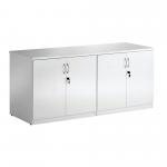 Dynamic High Gloss 1600mm Credenza Twin Cupboard White I000908 23640DY