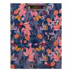 Pukka Pad Bloom A4 Padfolio Blue Floral With Matching Refill Pad 9580-BLM 23983PK