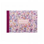 Pukka Pad Bloom Visitors Book A4 Cream Floral 9688-BLM 24011PK