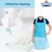 ValueX Disposable Aprons 16 Micron Blue Flat (Pack 200) - DAF200BU 24053EA