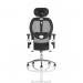Sanderson II Black Fabric Mesh Back Chair - OP000244 24058DY